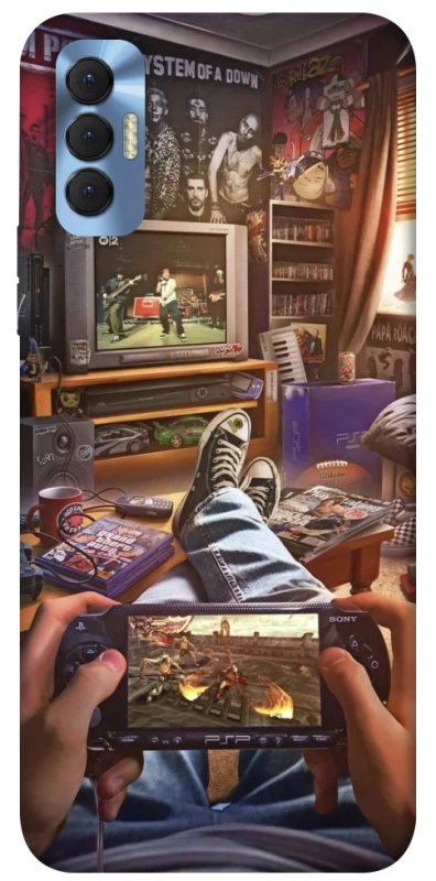 Чехол на TECNO Spark 8P Retro style v4 фото 1 из 1