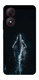 Чехол на ZTE Blade A34 4G Whale фото 1 из 1