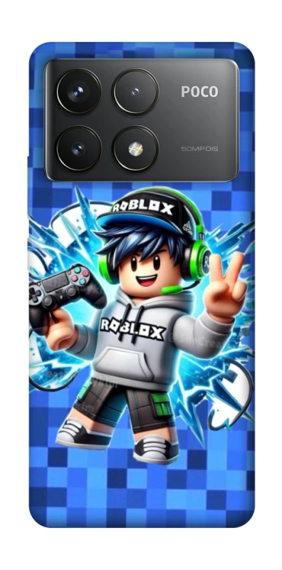 Чохол на Xiaomi Poco F6 Pro Roblox collage ver.6 фото 1 з 1