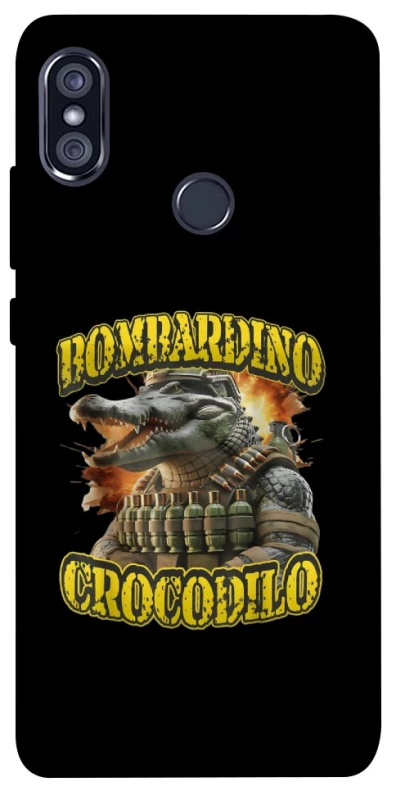 Чохол на Xiaomi Redmi Note 5 Pro / Note 5 (AI Dual Camera) Bombardino Crocodilo фото 1 з 1