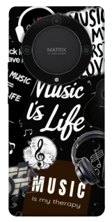 Чехол на Huawei Magic5 Lite Music is Life фото 1 из 1