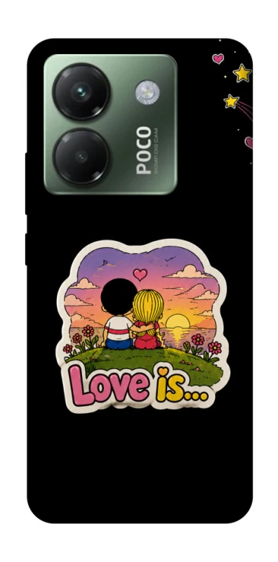 Чохол на Xiaomi Poco M7 pro 5G Love is ver.5 фото 1 з 1