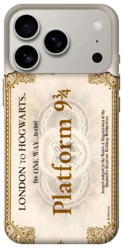 Чохол на Apple iPhone 18 Pro Ticket 9-3/4 фото 1 з 1