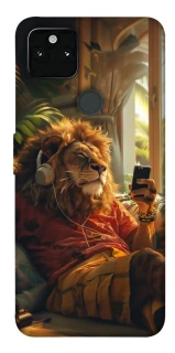 Чехол на Google Pixel 5A Лев v2 фото 1 из 1