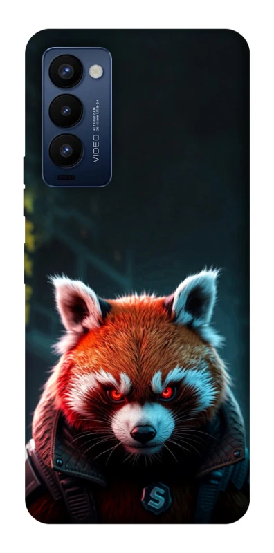 Чохол на TECNO Camon 18 Pro Cyber Red Panda фото 1 з 1