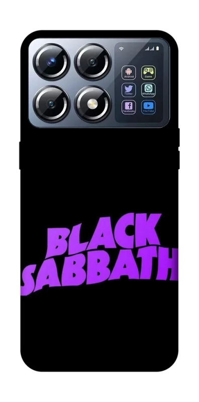 Чохол на Xiaomi POCO X8 Pro Black Sabbath logo ver.1 фото 1 з 1
