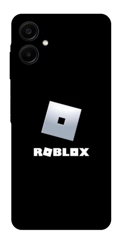 Чохол на Samsung Galaxy A06 Roblox logo black фото 1 з 1