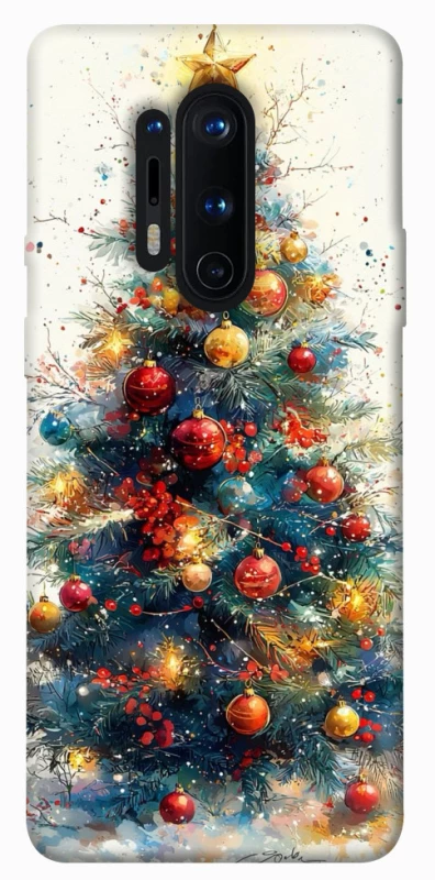 Чехол на OnePlus 8 Pro Новогодний v36 фото 1 из 1