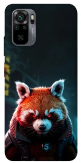 Чохол на Xiaomi Redmi Note 10 / Note 10s Cyber Red Panda фото 1 з 1