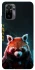 Чехол на Xiaomi Redmi Note 10 / Note 10s Cyber Red Panda фото 1 из 1