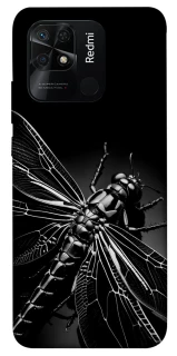 Чехол на Xiaomi Redmi 10C Black dragonfly фото 1 из 1