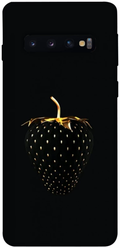 Чохол на Samsung Galaxy S10 Чорна полуниця фото 1 з 1