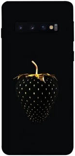 Чохол на Samsung Galaxy S10 Чорна полуниця фото 1 з 1
