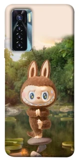 Чехол на TECNO Camon 17 Pro Labubu Yoga фото 1 из 1