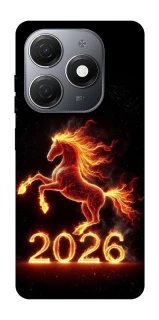 Чехол на TECNO Spark 20 Red Fire Horse ver.1 фото 1 из 1