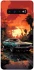 Чехол на Samsung Galaxy S10+ Car at sunset фото 1 из 1