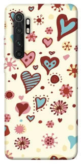 Чохол на Xiaomi Mi Note 10 Lite Pretty hearts фото 1 з 1