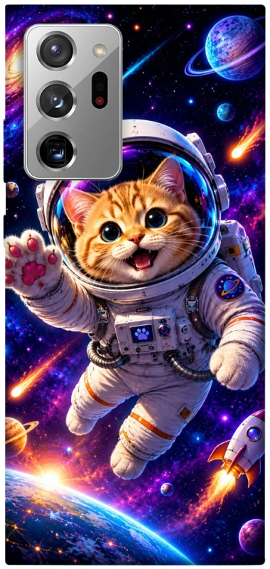 Чохол на Samsung Galaxy Note 20 Ultra Space Cat фото 1 з 1