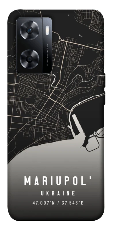 Чохол на OnePlus Nord N20 SE Mariupol map фото 1 з 1