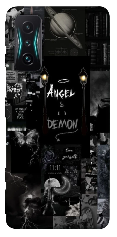 Чохол на Xiaomi Redmi K50 Gaming Angel & Demon фото 1 з 1