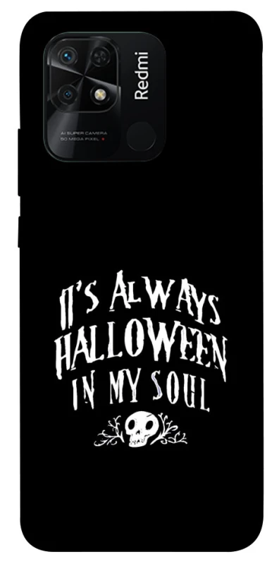 Чохол на Xiaomi Redmi 10C Halloween in my soul фото 1 з 1