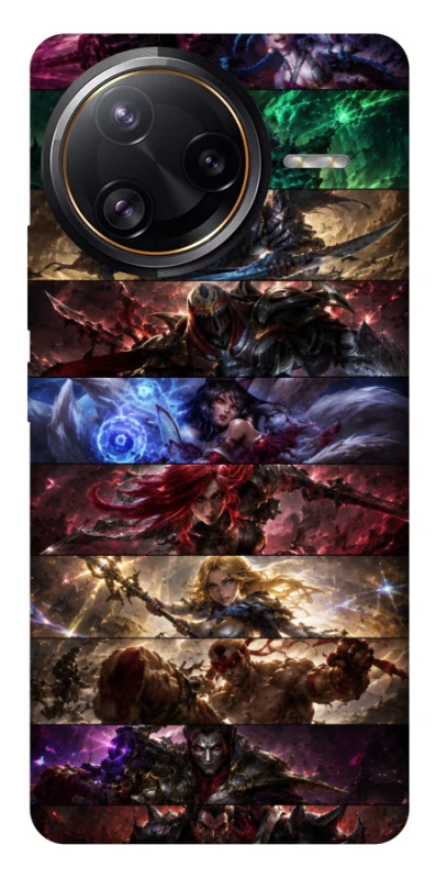 Чохол на Xiaomi Poco F7 Pro League of Legends фото 1 з 1