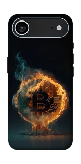 Чохол на Apple iPhone 17 Air (6.5") Fire Bitcoin фото 1 з 1