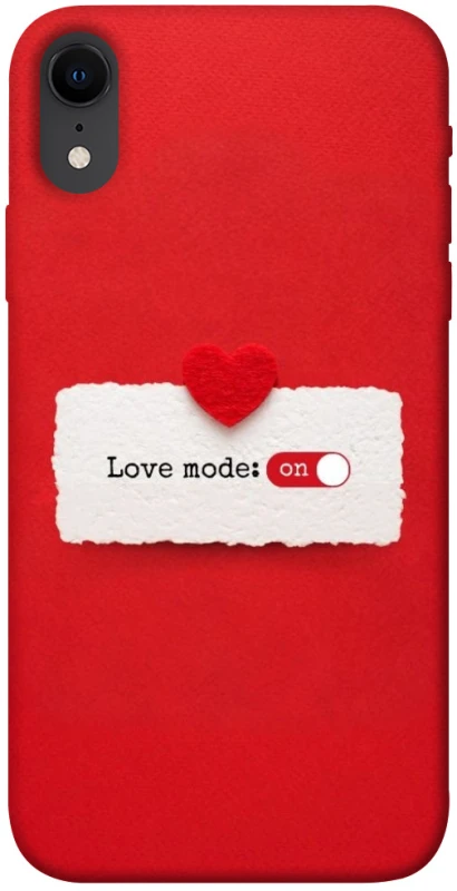 Чохол на Apple iPhone XR (6.1") Love Mode ON фото 1 з 1