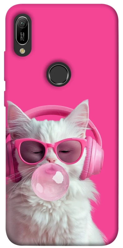 Чохол на Huawei Y6 (2019) Pink kitty фото 1 з 1