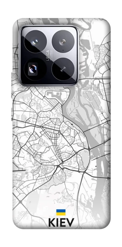 Чохол на Xiaomi 15 Pro Kiev white map фото 1 з 1