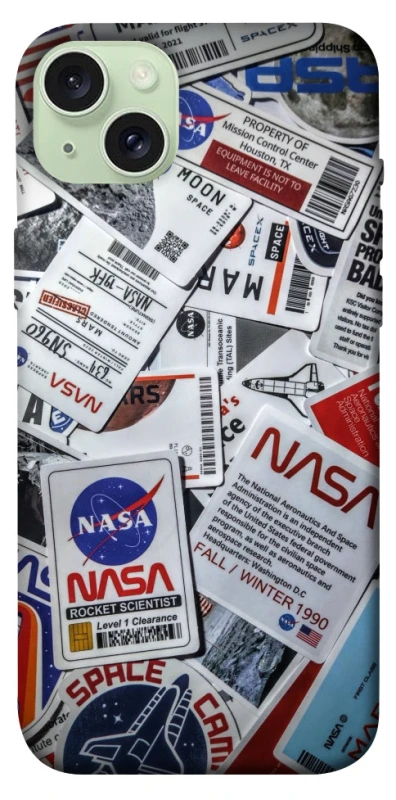 Чехол на Apple iPhone 15 Plus (6.7") NASA ver.4 фото 1 из 1