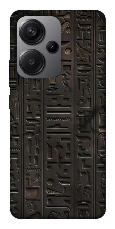 Чохол на Xiaomi Redmi Note 13 Pro+ Hieroglyphs фото 1 з 1