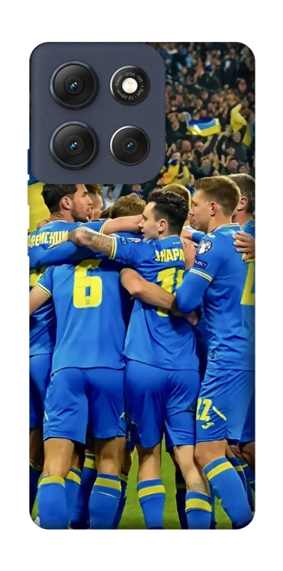 Чехол на Motorola Moto G86 Сборная Украины v3 фото 1 из 1
