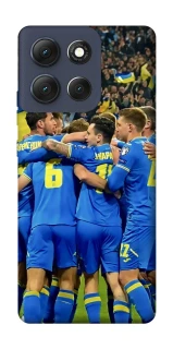 Чехол на Motorola Moto G86 Сборная Украины v3 фото 1 из 1