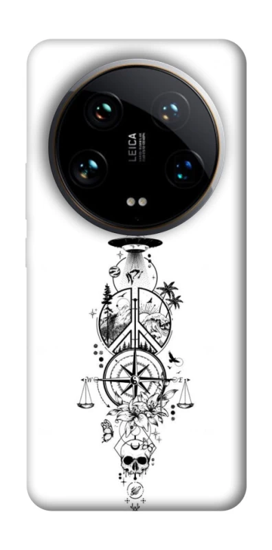 Чехол на Xiaomi 14 Ultra Tattoo ver.7 фото 1 из 1