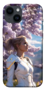 Чехол на Apple iPhone 14 (6.1") Cyber space girl ver.1 фото 1 из 1