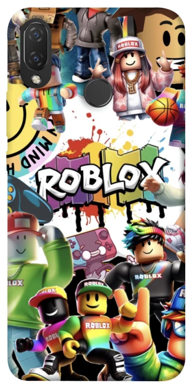 Чохол на Huawei P Smart+ (nova 3i) Roblox Characters Collage фото 1 з 1