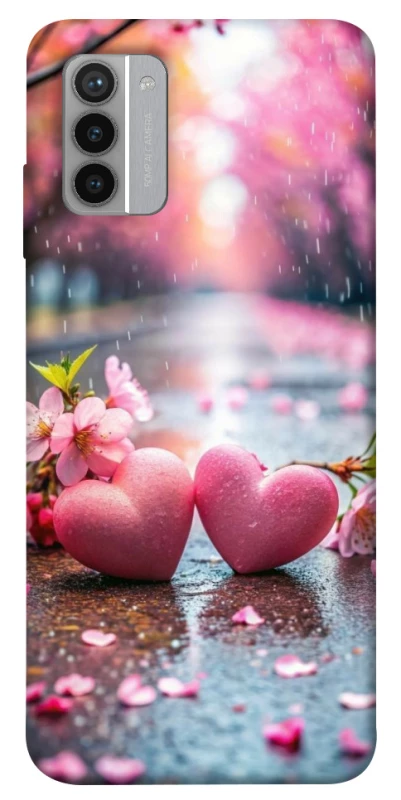 Чохол на Nokia G42 Pink heart фото 1 з 1