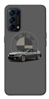 Чехол на Oppo Reno 5 4G BMW grey v2 фото 1 из 1