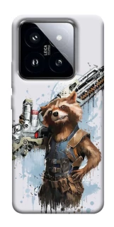 Чехол на Xiaomi 14 Pro Rocket Raccoon фото 1 из 1