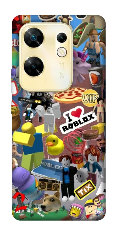 Чохол на Infinix Zero 30 4G Roblox collage ver.5 фото 1 з 1
