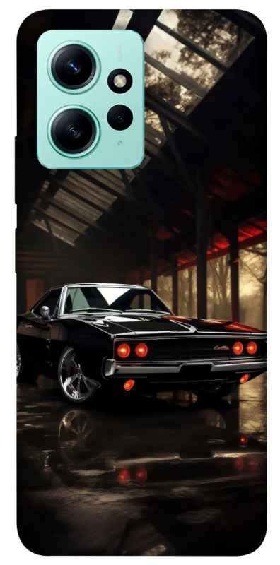 Чохол на Xiaomi Redmi Note 12 4G Black classic car фото 1 з 1