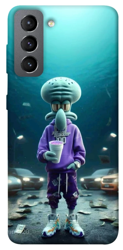 Чохол на Samsung Galaxy S21 FE Сквідвард фото 1 з 1