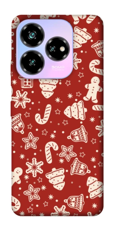 Чохол на ZTE Nubia V60 Desing Новорічний v3 фото 1 з 1