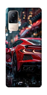 Чехол на Xiaomi Civi 6 Red sports car фото 1 из 1