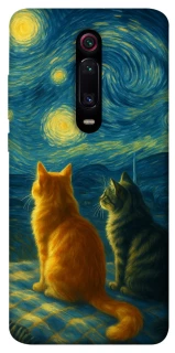 Чохол на Xiaomi Redmi K20 / K20 Pro / Mi9T / Mi9T Pro Cats under the stars фото 1 з 1