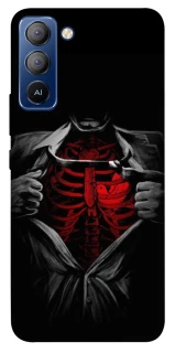 Чехол на TECNO Pop 5 LTE Skeleton Heart фото 1 из 1