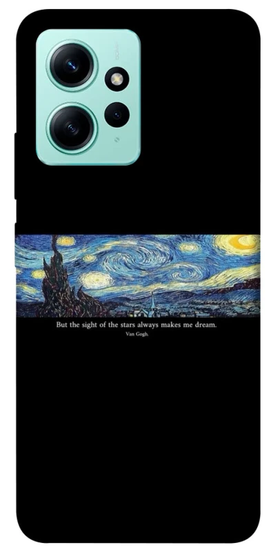 Чехол на Xiaomi Redmi Note 12 4G Starry night Van Gogh фото 1 из 1