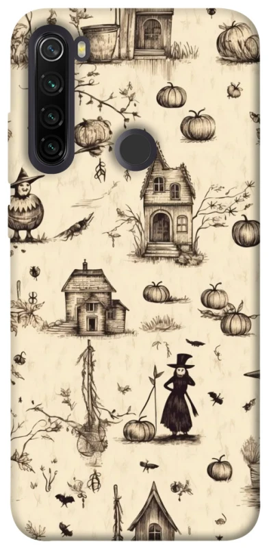 Чохол на Xiaomi Redmi Note 8T Halloween aesthetic ver.1 фото 1 з 1