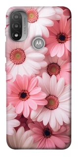 Чохол на Motorola Moto E20 Рожеві Квіти v2 фото 1 з 1